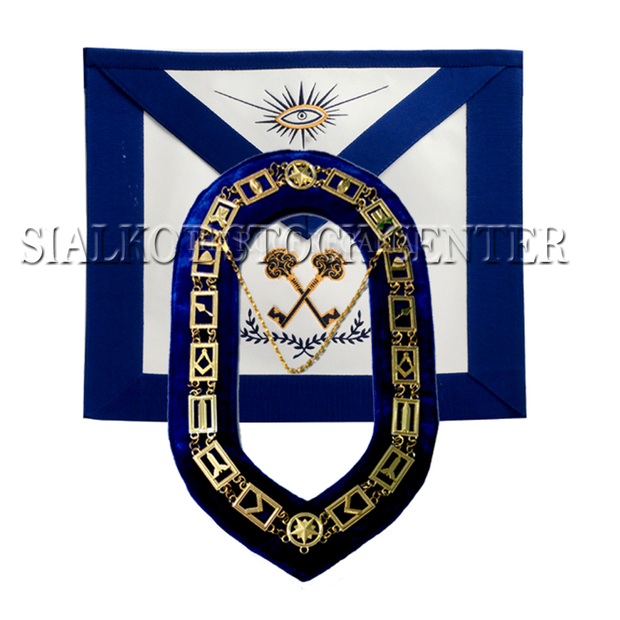 Blue Lodge Officer Apron And Chain Collar